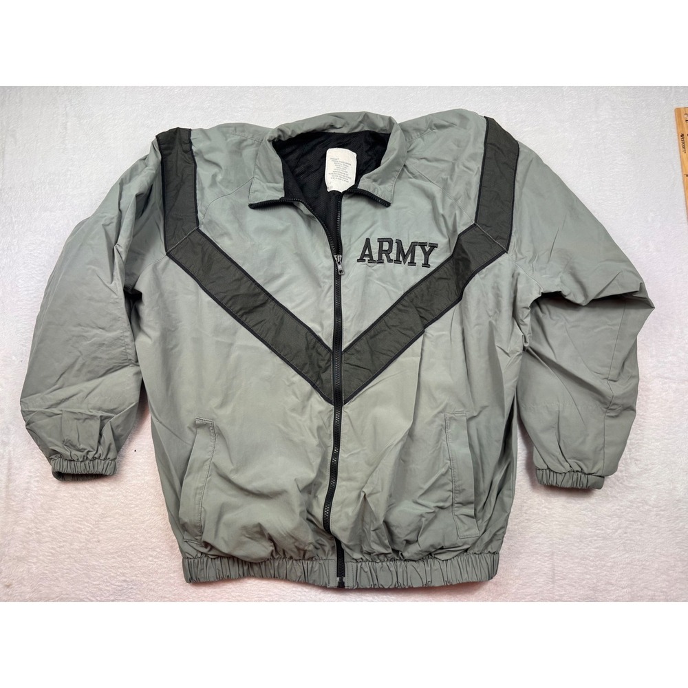 Propper US Army IPFU Physical Fitness Uniform Jacket Gray Small Long